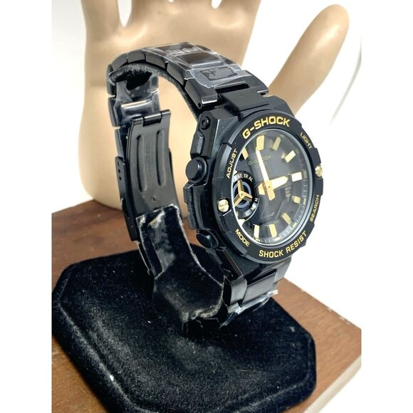 Casio G-Shock Men's Watch GSTB500BD1A9 Bluetooth Tough Solar Black Dial 5684 - Picture 15 of 15